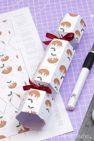 Create your own DIY Christmas Crackers with our printable template