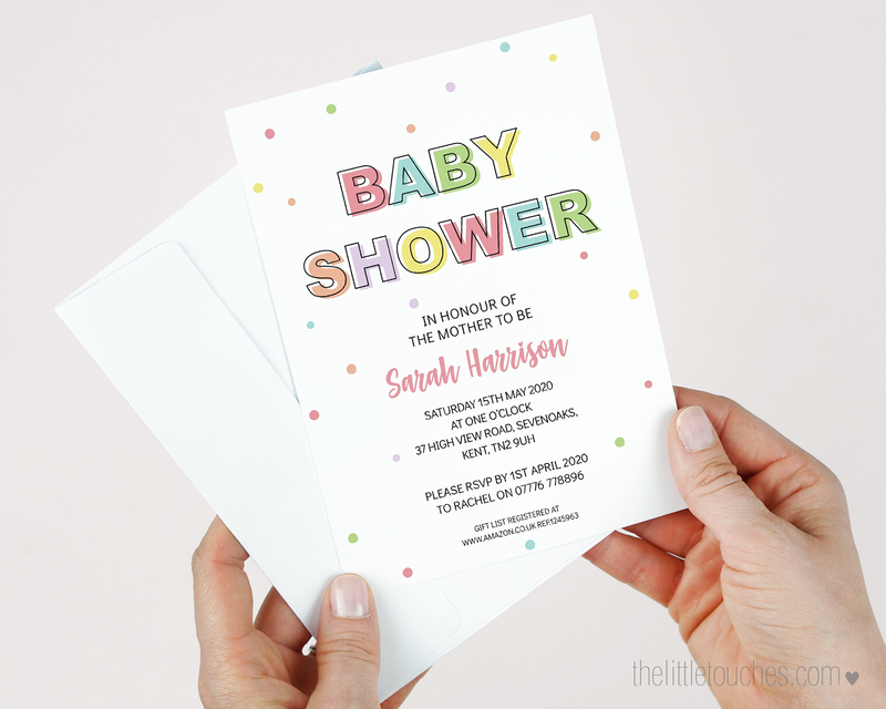 Baby Shower Invitations & Invitation Templates